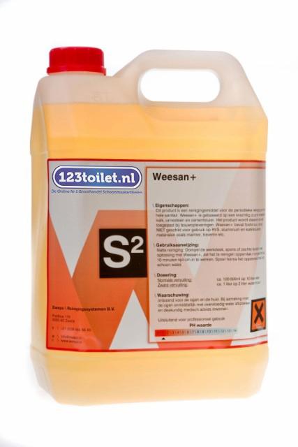 123toilet periodieke ontkalker - 2 x 5 liter