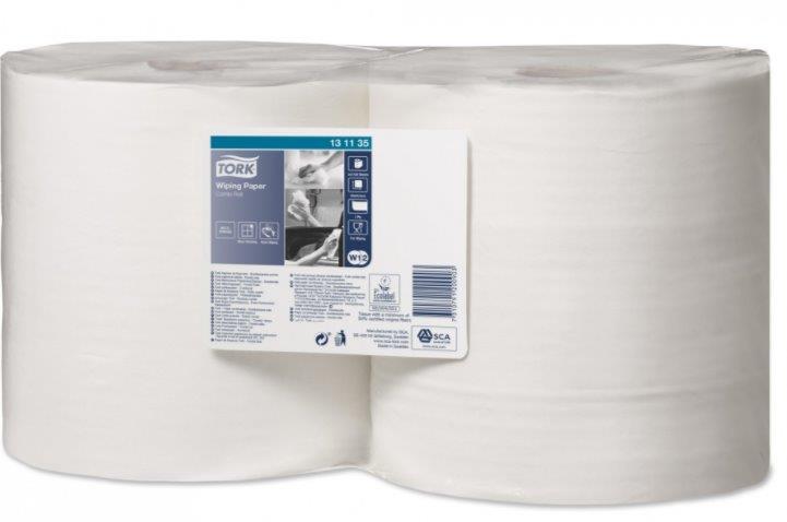 Tork 131135 1 laags poetsrol Combi Roll 2 x 460 meter