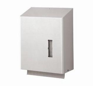 Santral RVS vouwhanddoek dispenser, intervouw, Wit