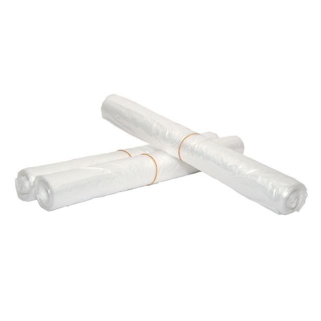 123toilet Afvalzak 60x70 T15 HDPE transparant 500 stuks - 50 liter