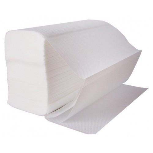 123toilet papierenhanddoekjes ZZ-vouw 2 laags cellulose, 24x21 cm 3200 vel