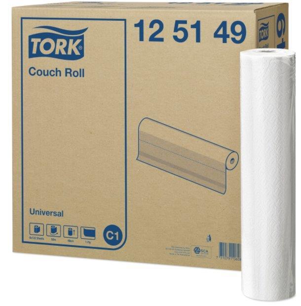 Tork 125149 Universal Onderzoekstafelrol 49 cm 8 x 50 meter