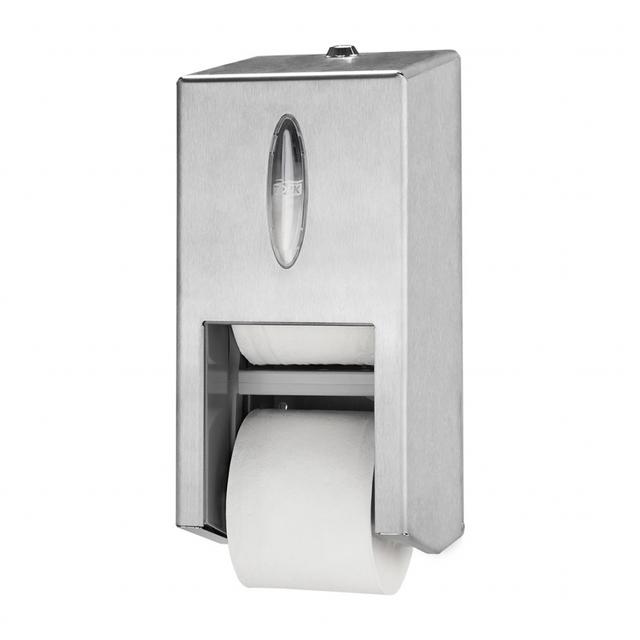 Tork 472019 RVS toiletrol houder 2-rollen kokerloos