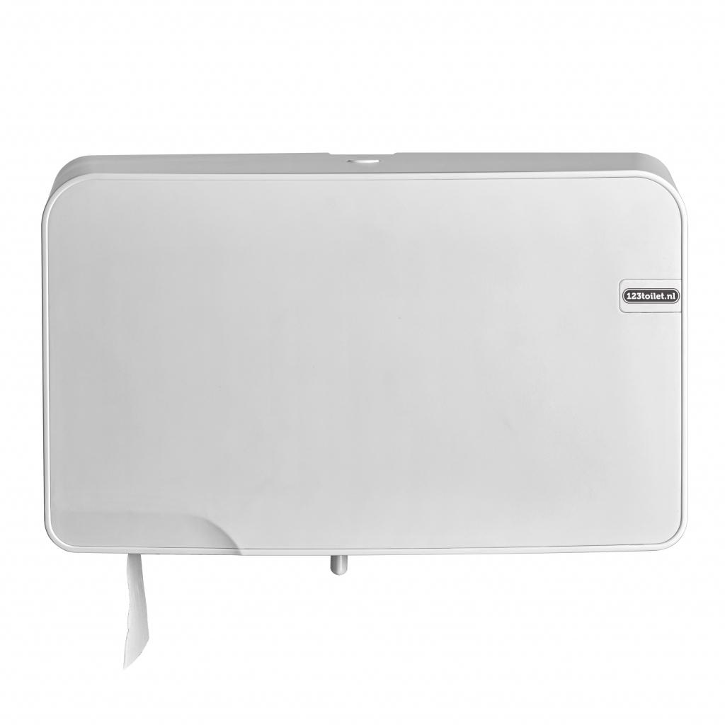 123toilet Quartz Wit Mini Jumbo Duo Dispenser