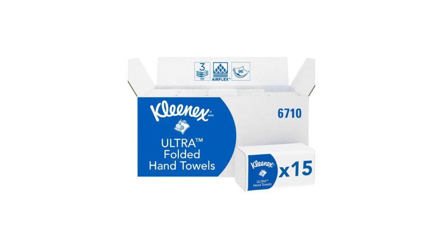 Kimberly Clark Kleenex handdoek wit, 3-laags, 1440 vel