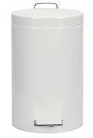 Brabantia pedaalemmer 12 liter, wit