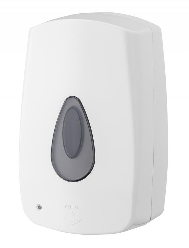 123toilet Zeepdispenser automatisch/touchless kunststof wit 1,2L