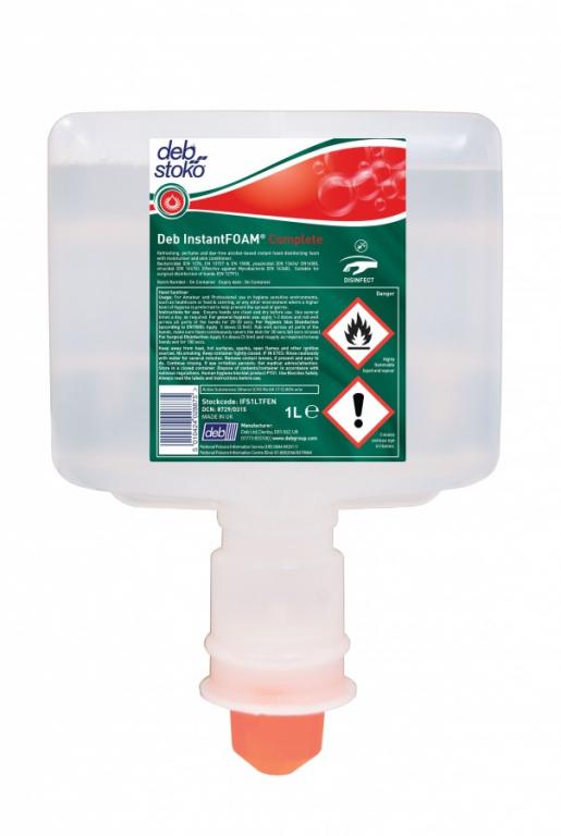 Deb Instant Foam Complete Sanitis 3 x 1 liter