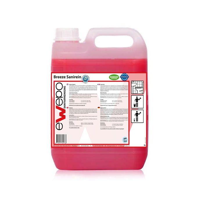 123toilet  Breeze  sanitairreiniger 2 x 5 liter