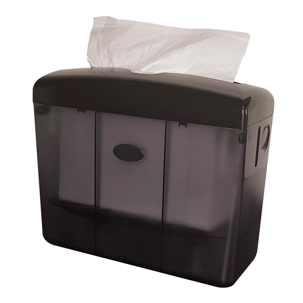 123toilet Vouwhanddoek Tafeldispenser Zwart