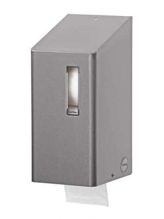 Toiletrolhouder 2rols RVS