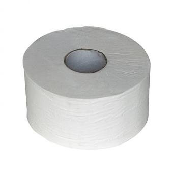 123toilet mini-Jumbo toiletpapier 2-laags wit cellulose, 180 meter