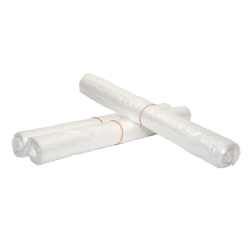 123toilet Afvalzak 60x70 T15 HDPE transparant 500 stuks - 50 liter