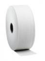 Jumbo toiletpapier 2-laags wit tissue, 380 meter