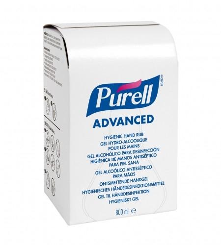 GOJO Purell Advanced hygienic hand rub 12 x 800 ml