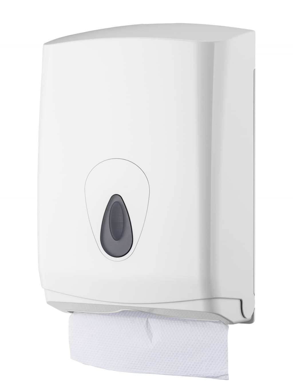 123toilet C-ZZ vouwhanddoekdispenser midi kunststof wi