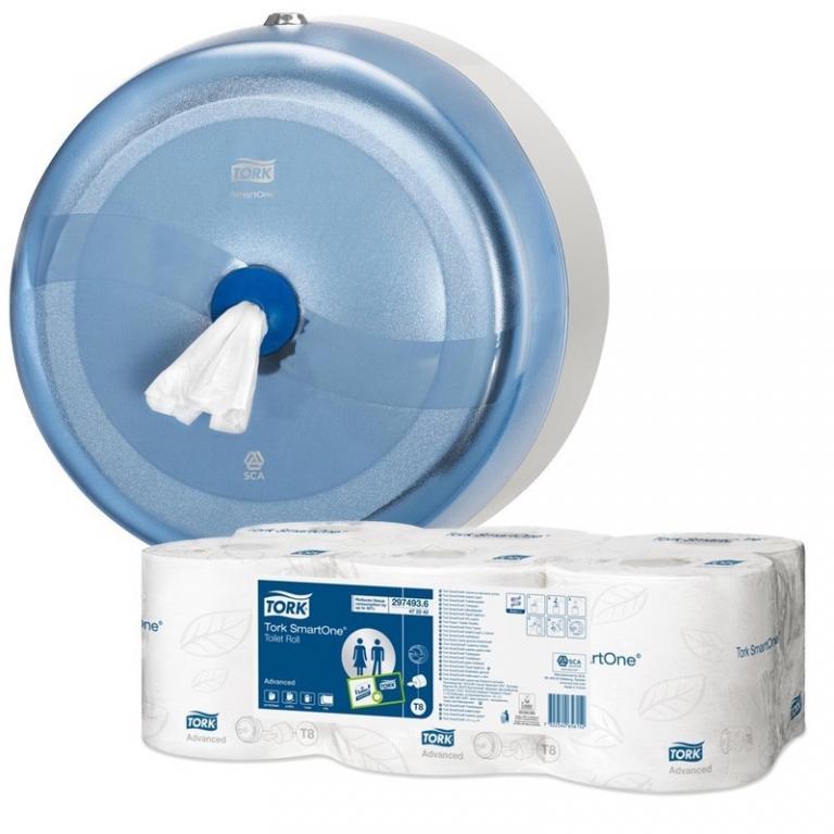 Tork 472242 toilet-systeemrol SmartOne (T8), 2-laags tissue 6900 vel
