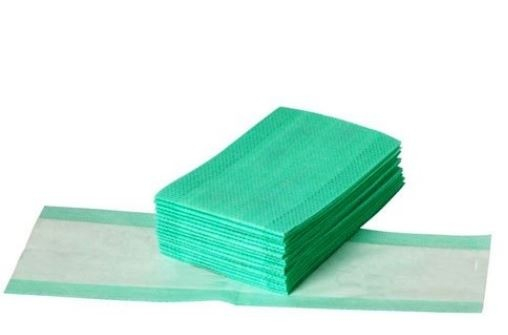 Wecoline FFastmop velcro disposable vlakmop Groen 100st