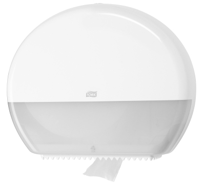 Tork 555000 toilet Mini-jumborol dispenser, wit