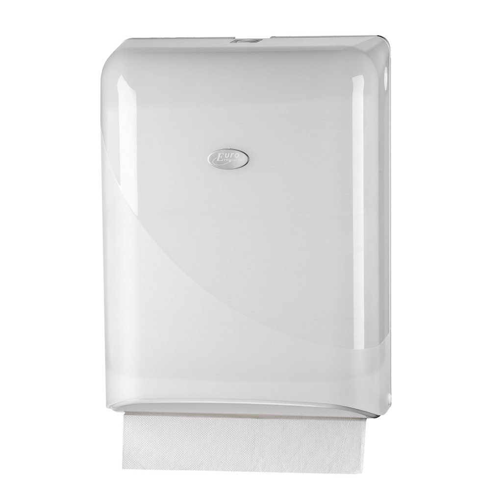 123toilet White Intervouw en ZZ vouw handdoekdispenser