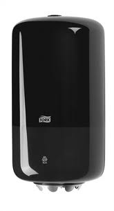 Tork 558008 poetsrol mini-Centerfeed dispenser, zwart