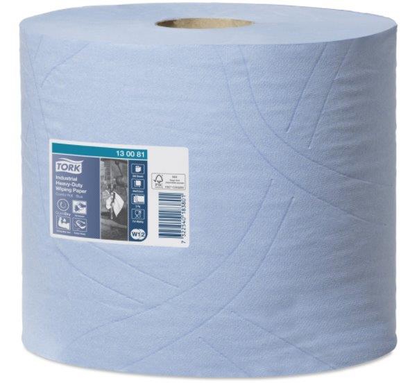 Tork 130081 Industriele 3 laags poetsrollen Heavy-Duty Combi Roll