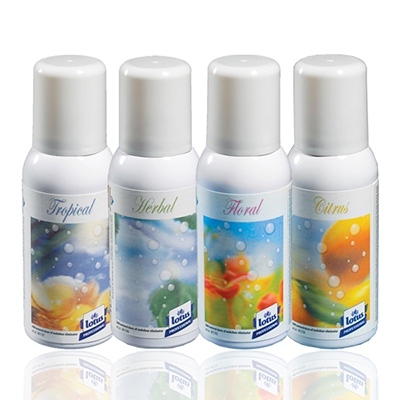 Lotus air freshener Aerosol navulling 75 ml, mixed Pack