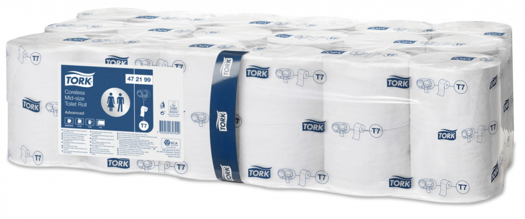 Tork 472199 Advanced (T7) Toiletrol Kokerloos Midi 36 x 900 vel