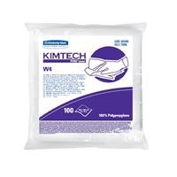 Kimberly Clark Kimtech Pure poetsdoek W4 wit 5 x 100 doeken