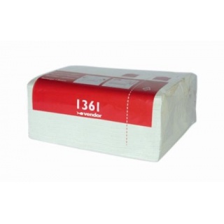 Vendor handdoekcassette 1361, 55 meter (rood-label) met plakstrip