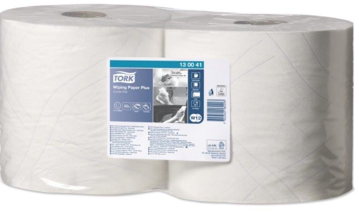 Tork 130041 2 laags poetsrol Plus Combi Roll 2 x 255 meter