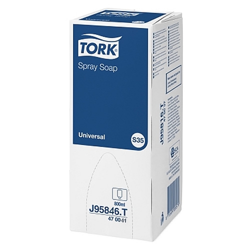 Tork 470038 handzeep navulling, Spray Soap 800 ml, Original (= Lotus J95846)