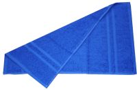 Gastenhanddoek badstof,  marine blauw, 30 x 50 cm