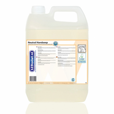 123toilet Neutral handzeep ongeparfumeerd 2x5L