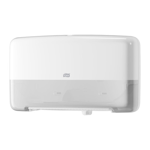 Tork 555500 Twin Mini Jumbo Toilet Roll Dispenser