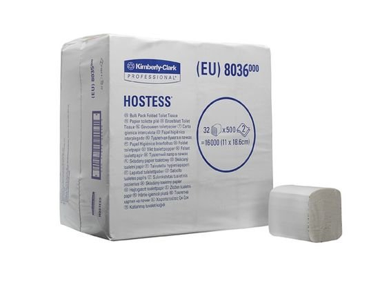 Kimberly Clark Hostess bulk pack 1-lgs 32 x 500 vel