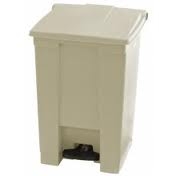 Rubbermaid pedaalemmer basic,  70 liter beige