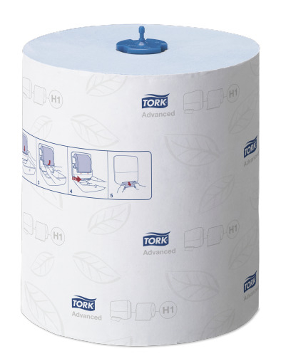 Tork 290068 Matic 2 laags handdoekrol Advanced blauw 6x 150 meter