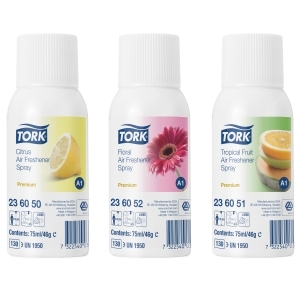 Tork 236056 air freshener navulling Aerosol 75 ml, mixed pack