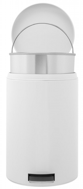 Brabantia pedaalemmer 20 liter, Wit