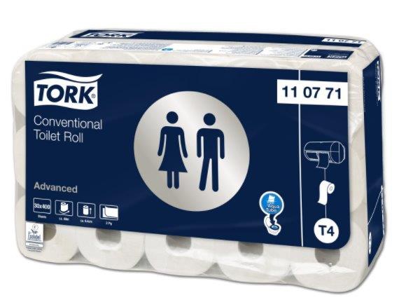 Tork 110771 Advanced 2 laags toiletpapier 30 x 400 vel