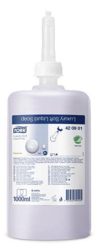 Tork 420901 Luxury vloeibare handzeep soft 6 x 1 liter