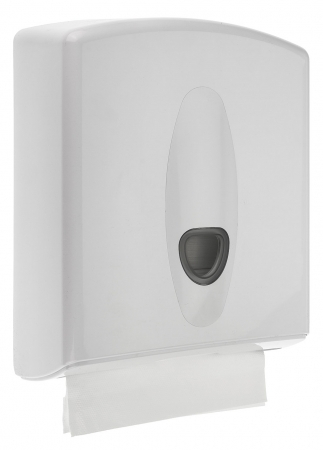 123toilet handdoekdispenser midi kunststof wit